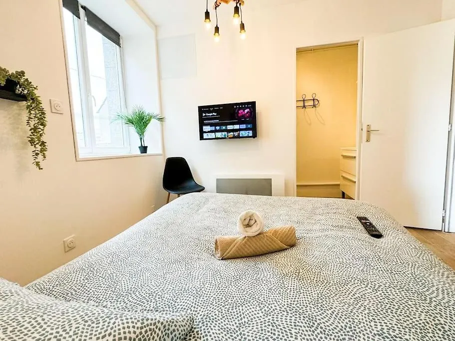 New L'Industriel Lumineux Au Coeur De Guingamp Apartman